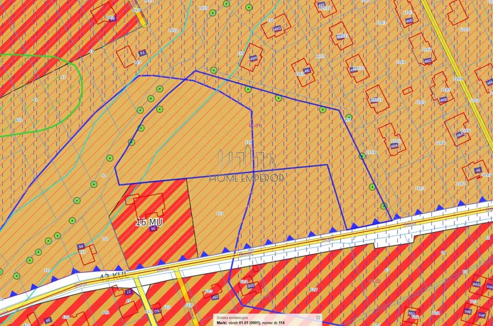 Działka budowlana i inwestycyjna 9 600 m², Marki, Czarna Struga