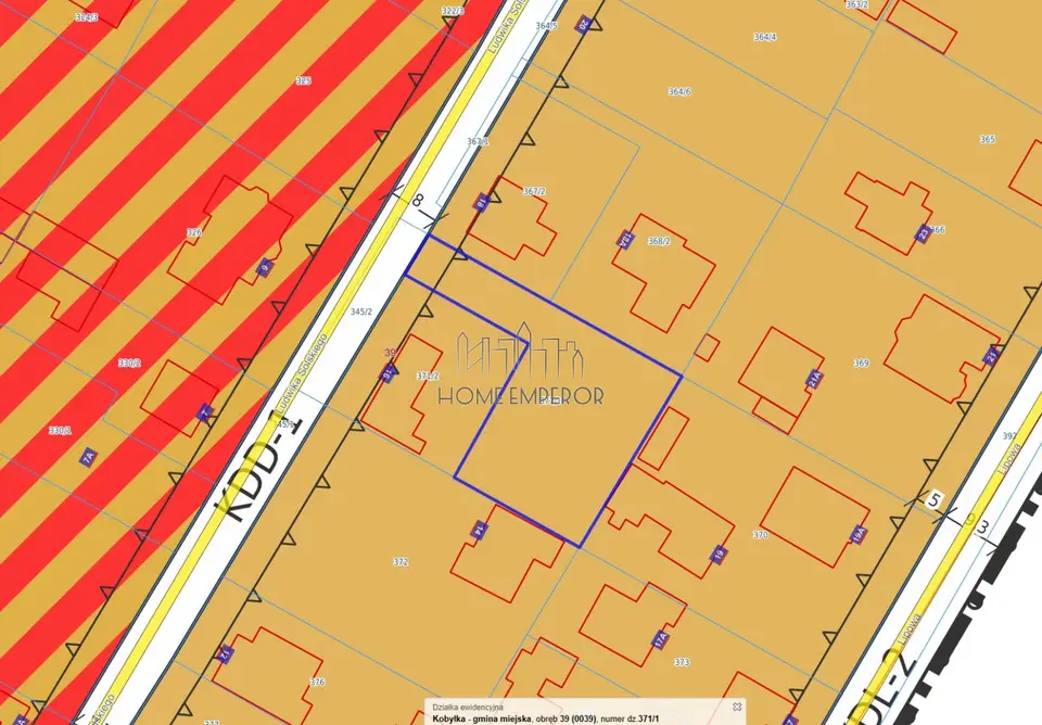 Działka budowlana 810 m², Kobyłka, Stefanówka