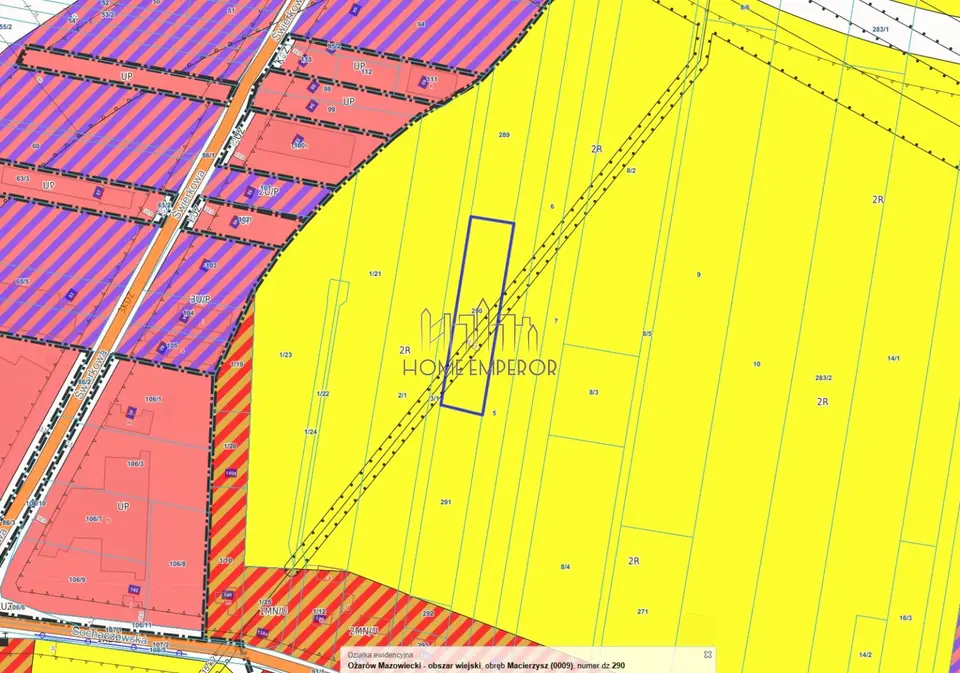 Działka rolna 3 539 m², Macierzysz