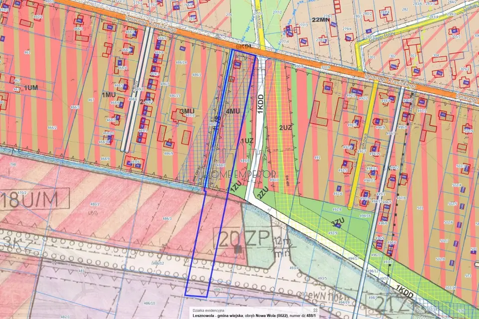 Działka budowlana i inwestycyjna 1,05 ha, Nowa Wola