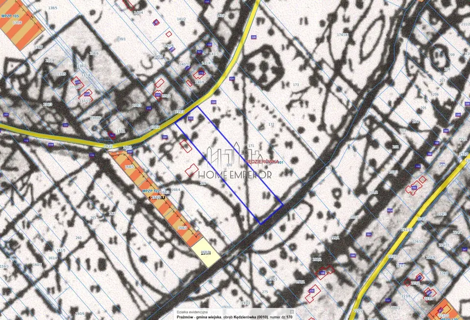 Działka rolna 7 500 m², Kędzierówka
