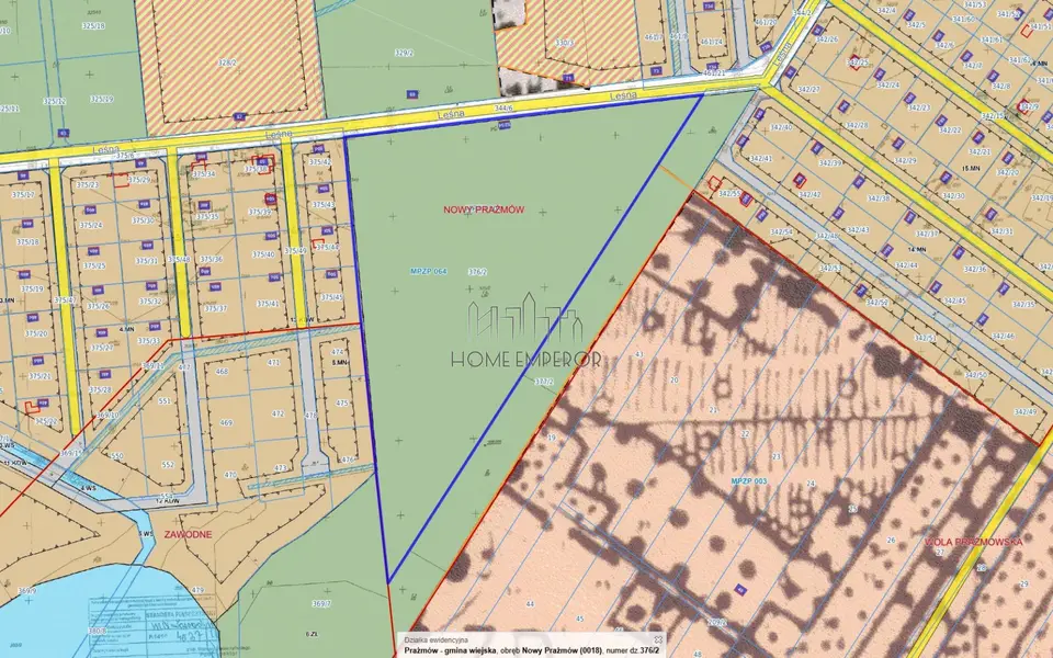 Działka leśna 3,67 ha, Nowy Prażmów