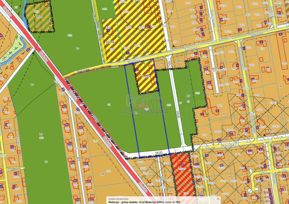 Działka budowlana i leśna 1,31 ha, Nadarzyn
