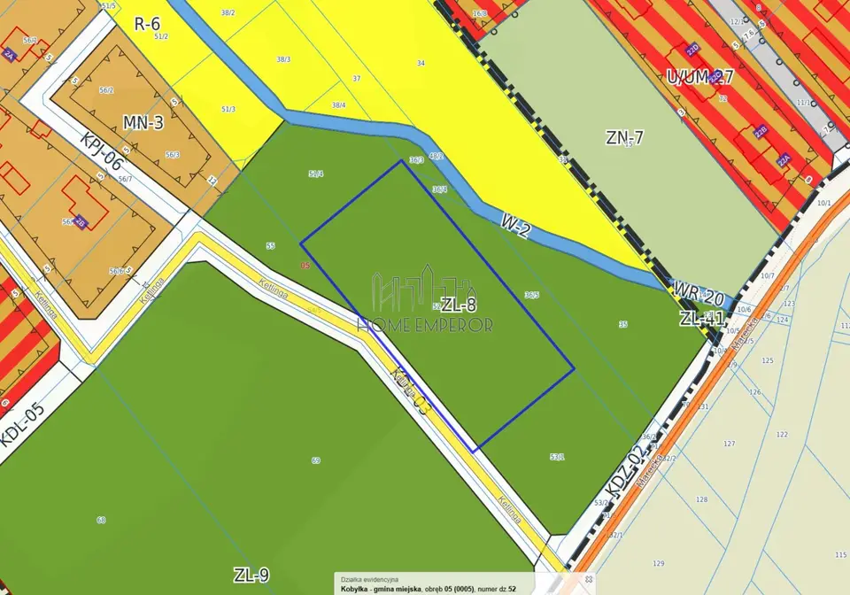 Działka leśna 4 866 m², Kobyłka