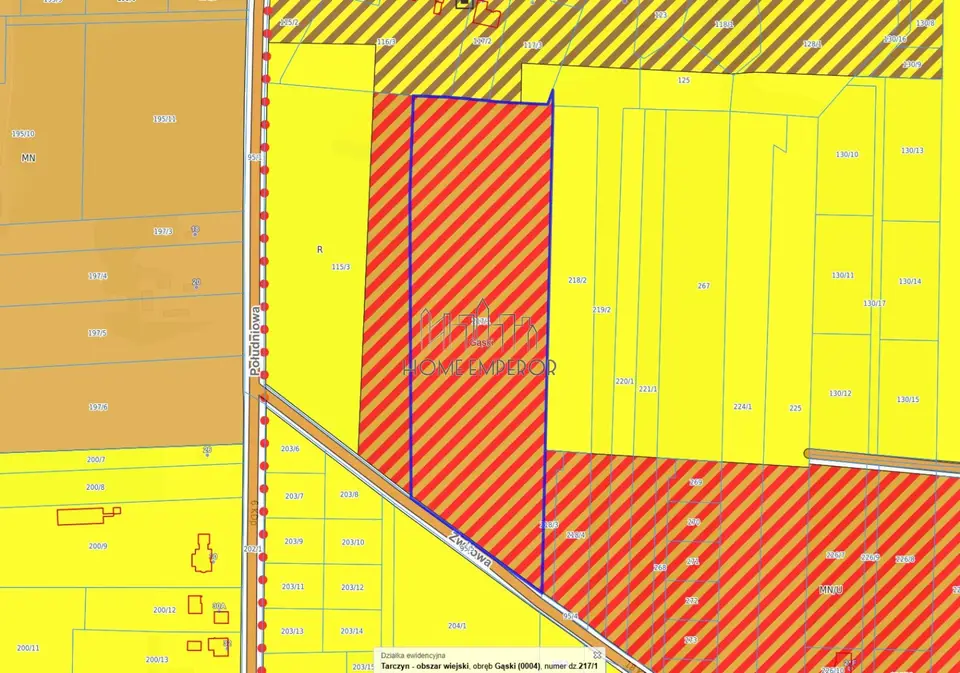 Działka budowlana i inwestycyjna 2,67 ha, Przypki