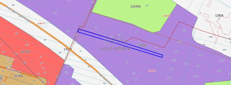 Działka inwestycyjna 5 088 m², Warszawa, Włochy