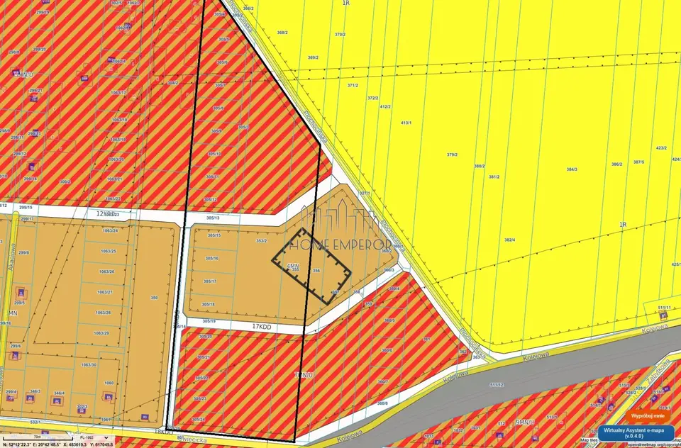 Działka budowlana i inwestycyjna 5,04 ha, Płochocin