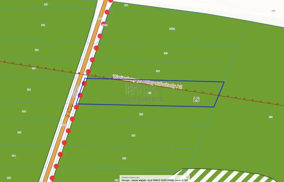 Działka leśna 5 092 m², Prace Duże