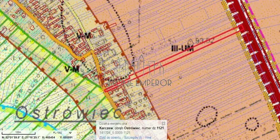 Działka budowlana 6 000 m², Ostrowiec