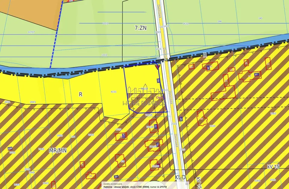 Działka budowlana i siedliskowa 2 300 m², Cisie