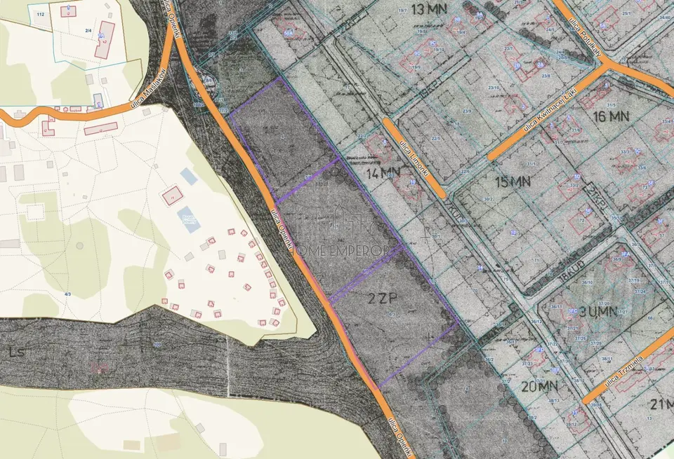 Działka rekreacyjna i inwestycyjna 6 691 m², Warszawa, Wilanów