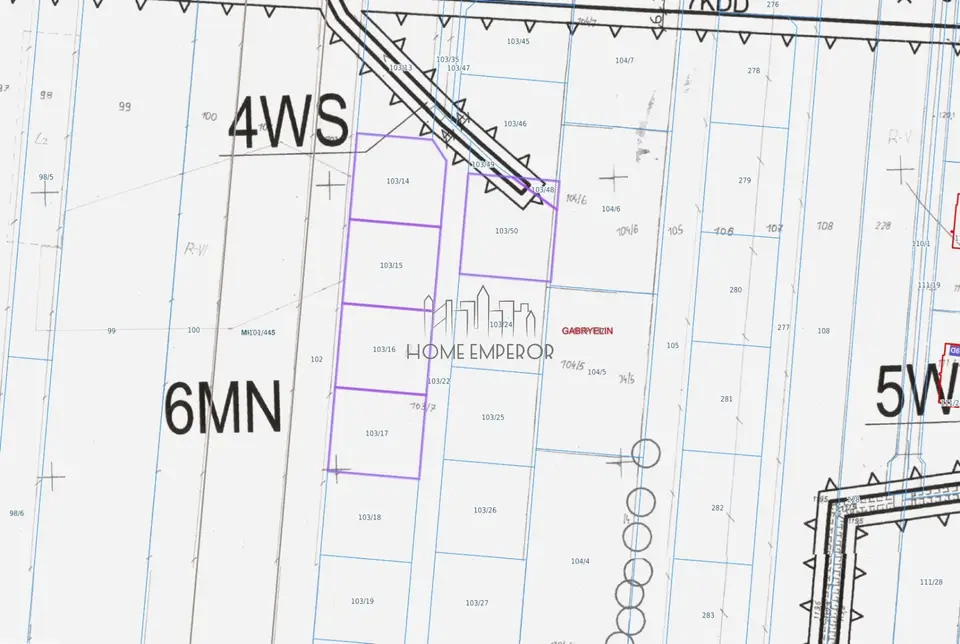 Działka budowlana 950 m², Gabryelin