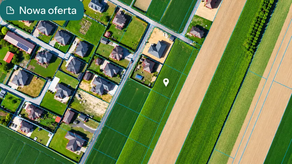 Działka budowlana 1 035 m², Wólka Panieńska