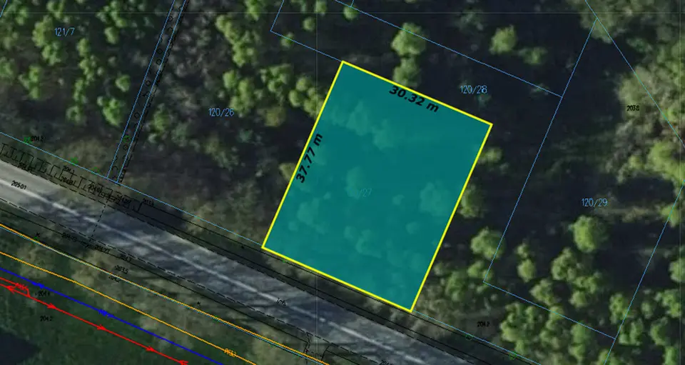Działka budowlana 1 131 m², Józefów