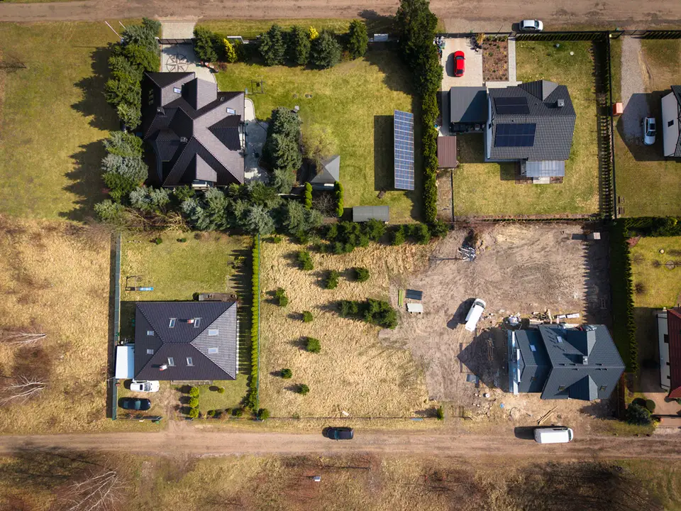 Działka budowlana i inwestycyjna 1 181 m², Budy Wolskie