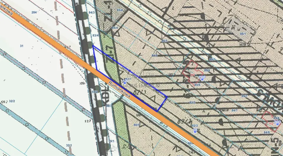 Działka budowlana 1 000 m², Solec